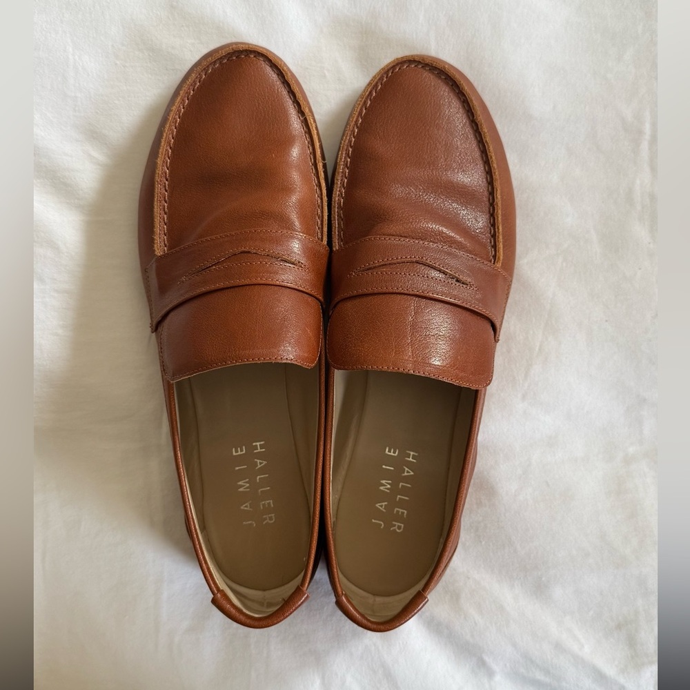 Jamie Haller Tan Loafers size 39.5